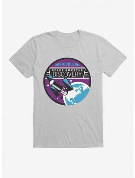 Space Horizons Hubble Telescope STS-31 T-Shirt, HEATHER GREY, hi-res