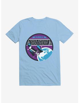 Space Horizons Hubble Telescope STS-31 T-Shirt, LIGHT BLUE, hi-res