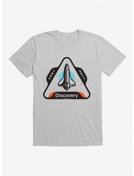 Space Horizons Space Shuttle Discovery T-Shirt, HEATHER GREY, hi-res