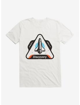 Space Horizons Space Shuttle Discovery T-Shirt, WHITE, hi-res