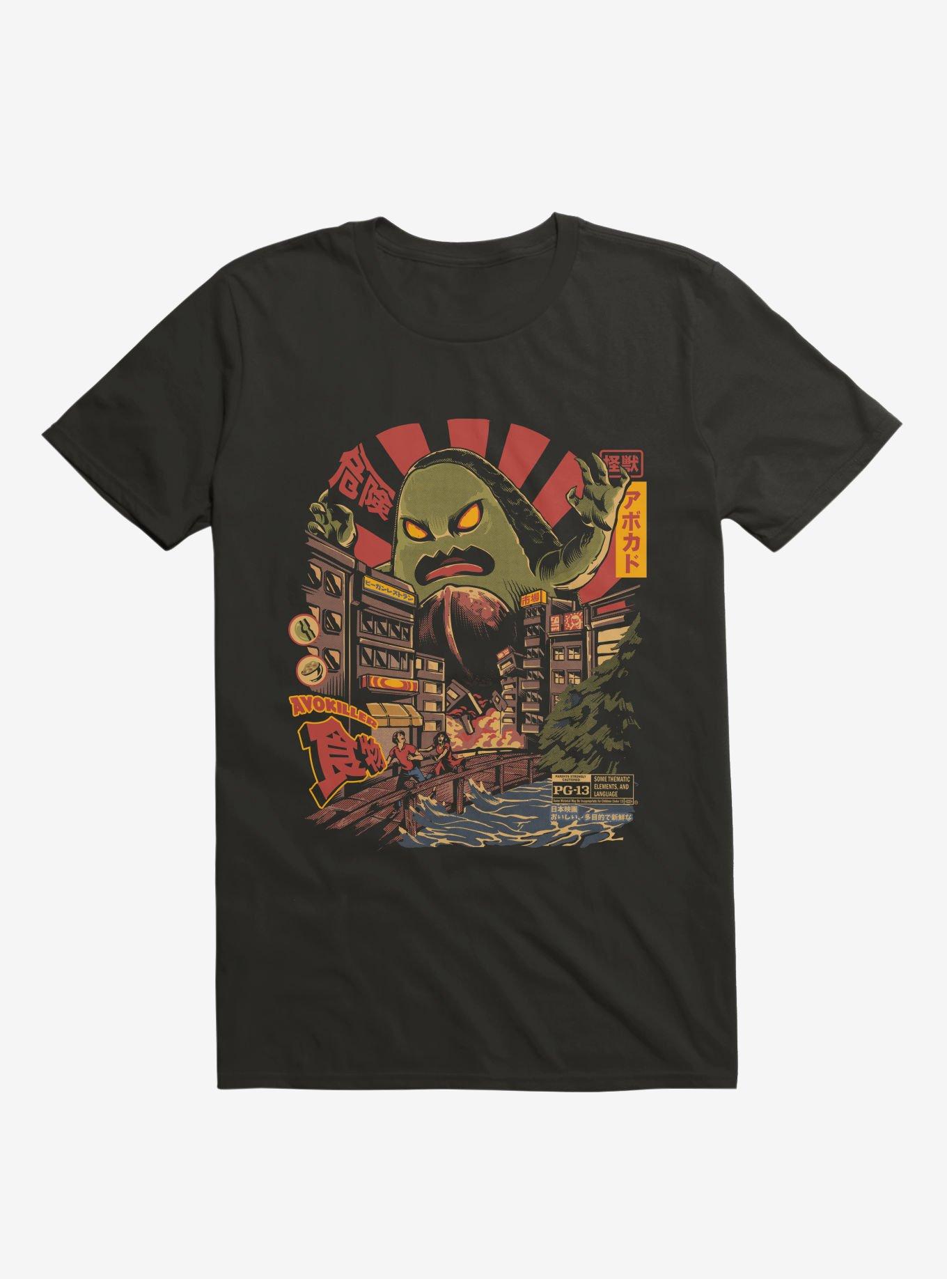 Avokiller Attack Black T-Shirt, , hi-res