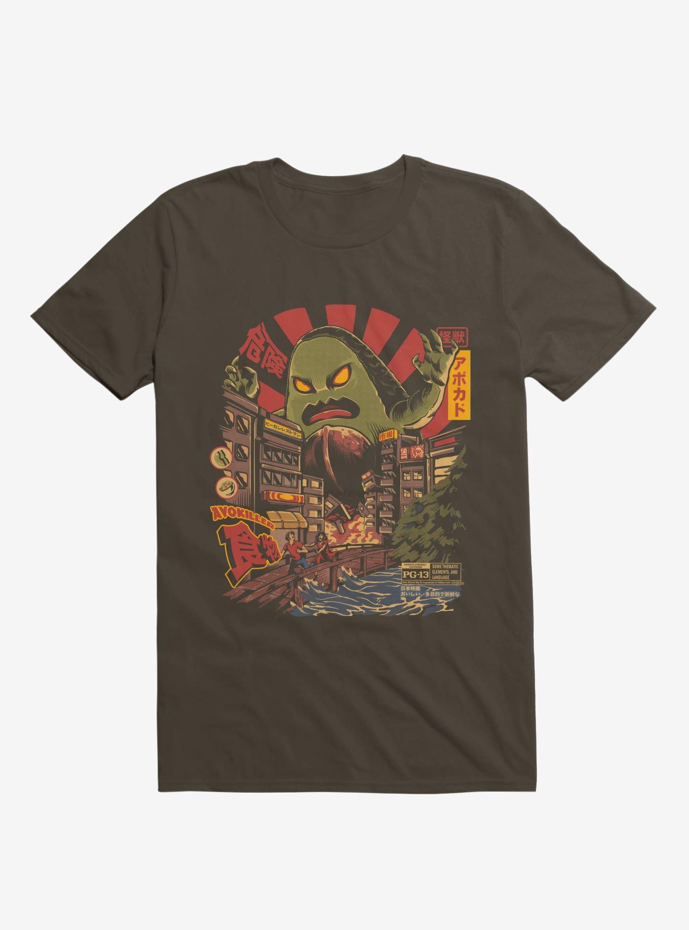 Avokiller Attack Brown T-Shirt, , hi-res
