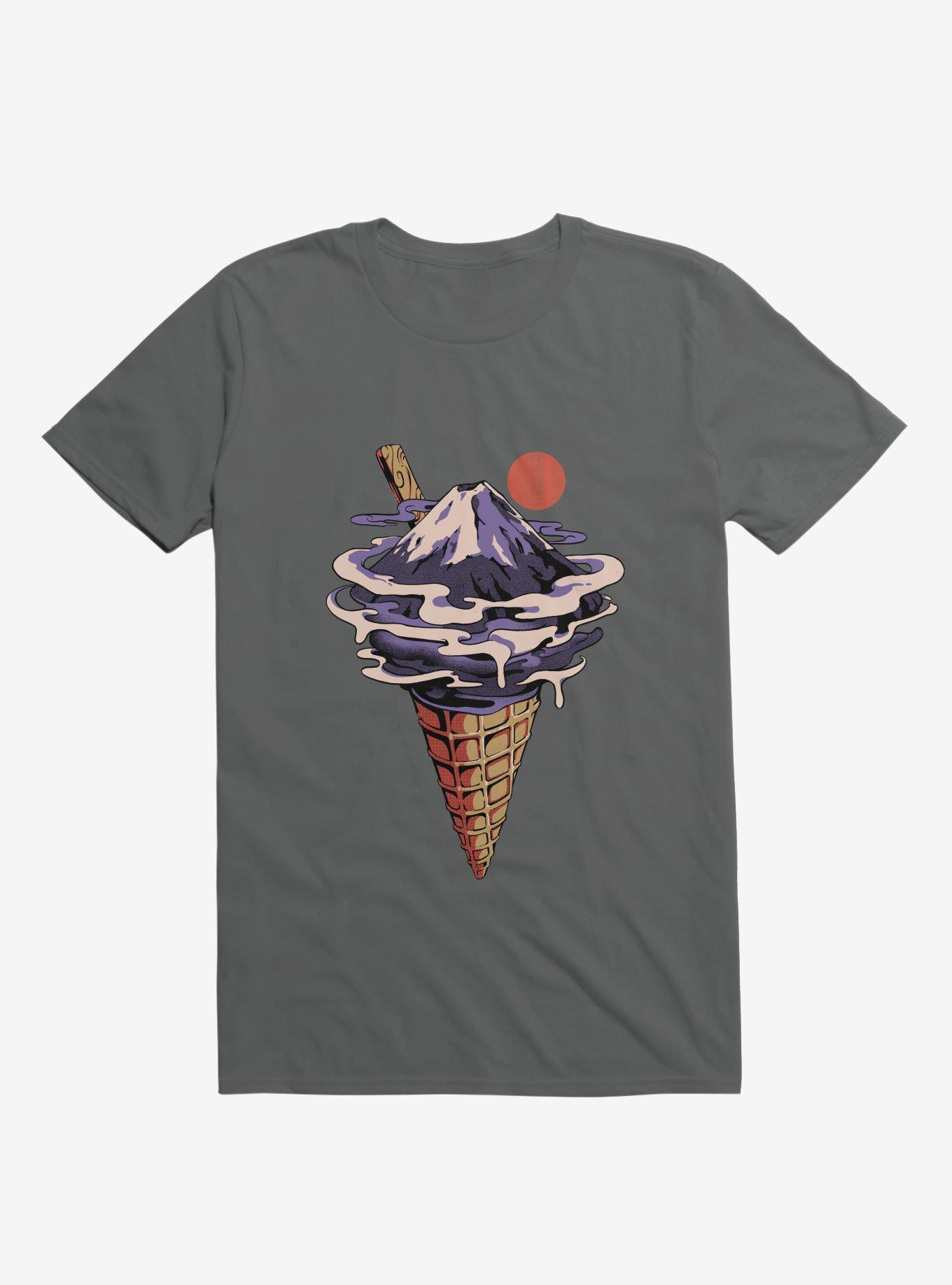 Fuji Flavor Ice Cream Charcoal Grey T-Shirt, , hi-res