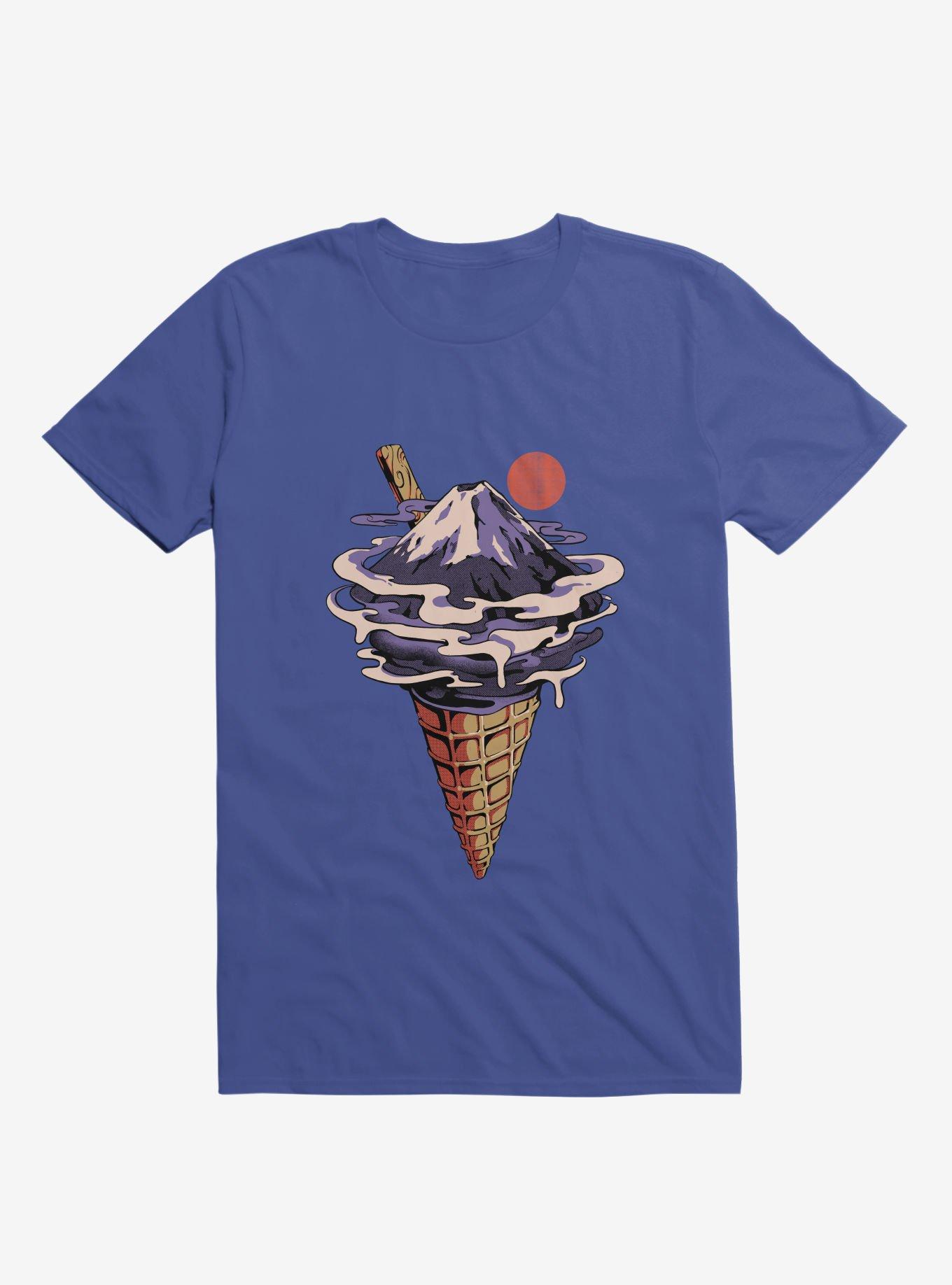 Fuji Flavor Ice Cream Royal Blue T-Shirt, , hi-res