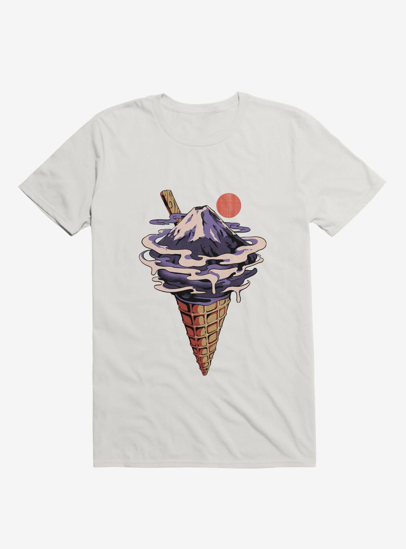 Fuji Flavor Ice Cream White T-Shirt, WHITE, hi-res