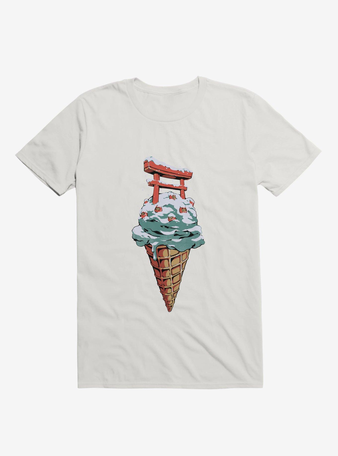 Japanese Flavor Ice Cream White T-Shirt, , hi-res