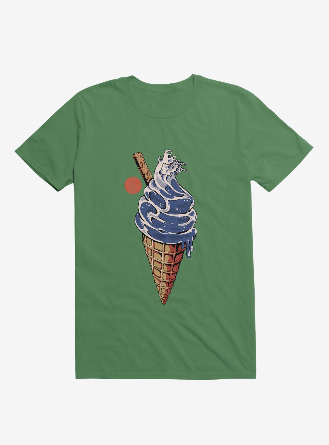 Japanese Great Ice Cream Irish Green T-Shirt