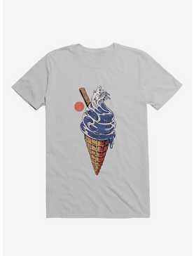 Japanese Great Ice Cream Ice Grey T-Shirt, , hi-res