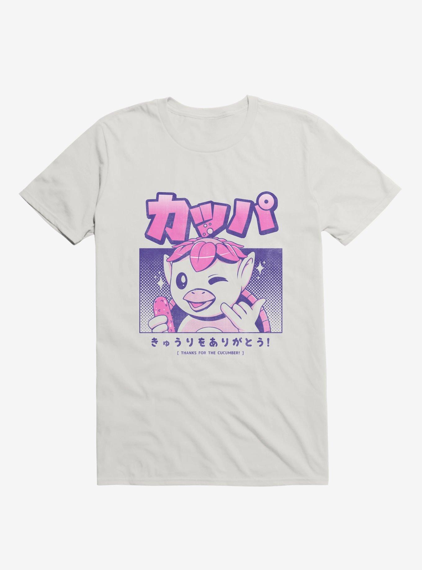 Japanese Kappa Do You Love Me? White T-Shirt, , hi-res