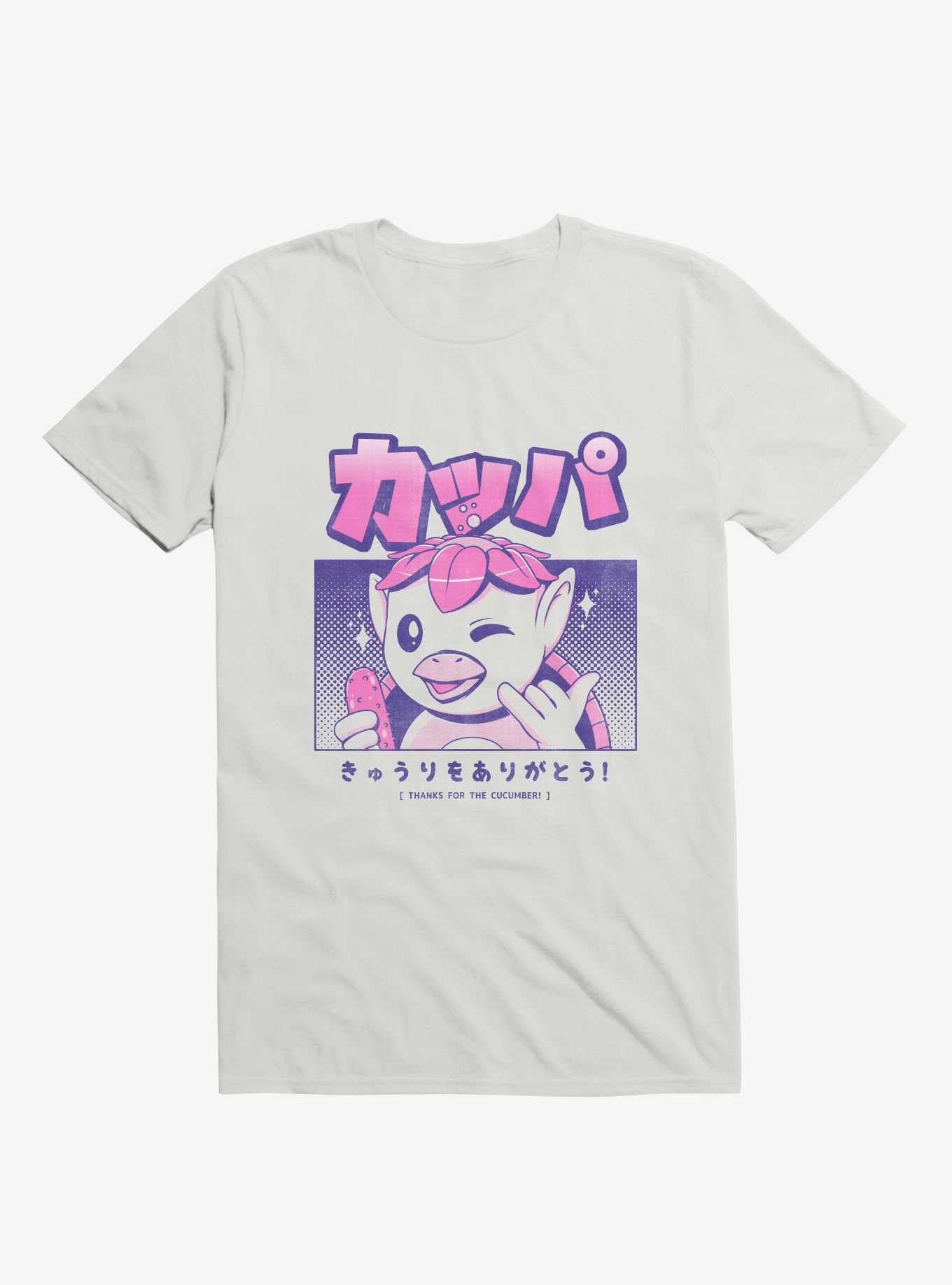 Japanese Kappa Do You Love Me? White T-Shirt, , hi-res