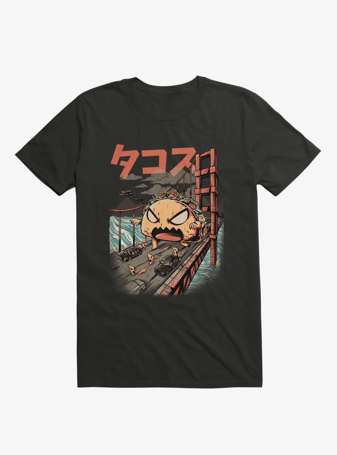 The Black Takaiju Attack Black T-Shirt, , hi-res