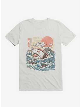 Sharkiri Sushi Ocean Attack White T-Shirt, , hi-res