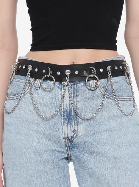 Wholesale Hot sale accessories fashion metal chain belt women