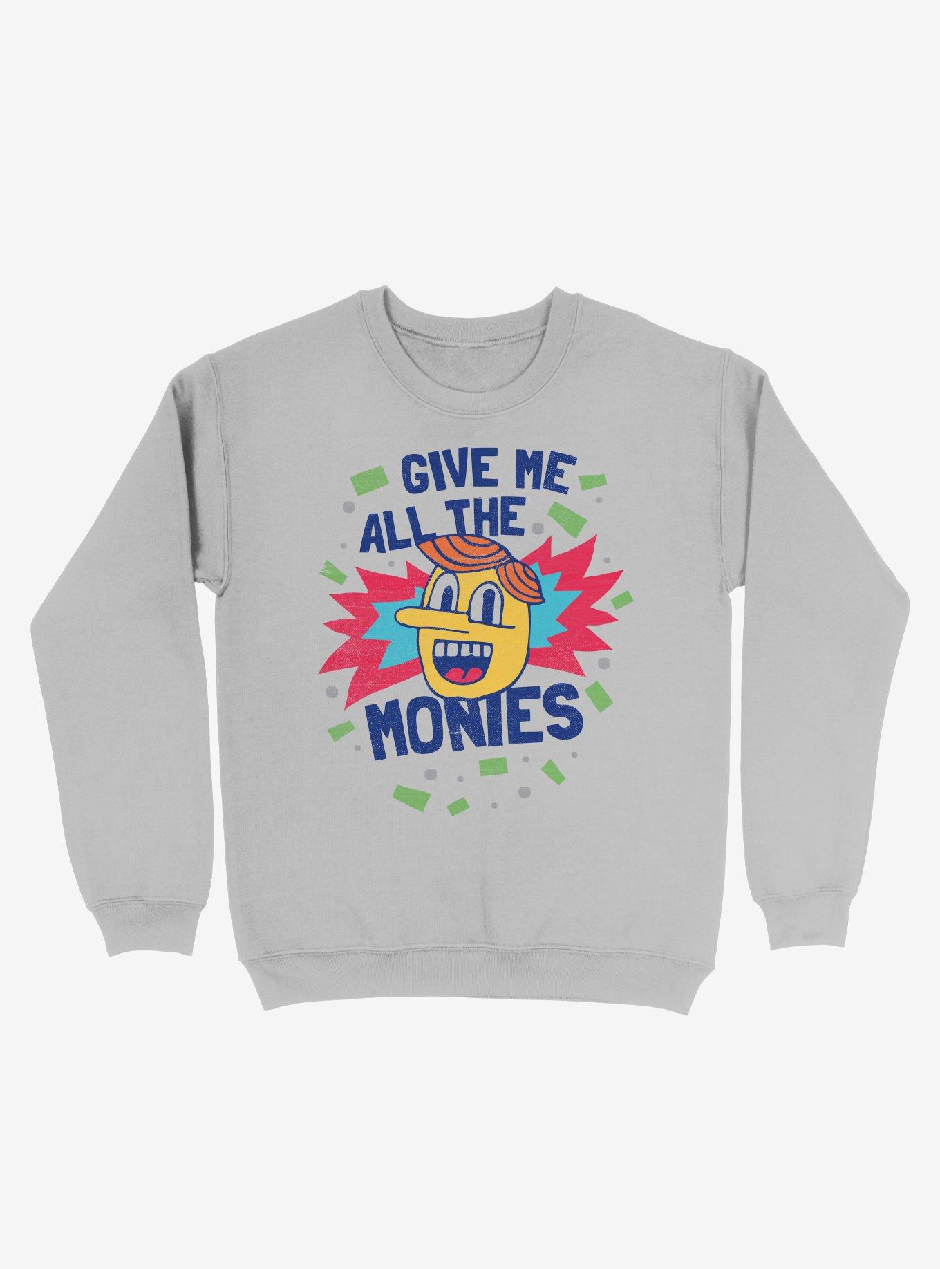 Capitalism Is Awesome! Silver Sweatshirt, , hi-res