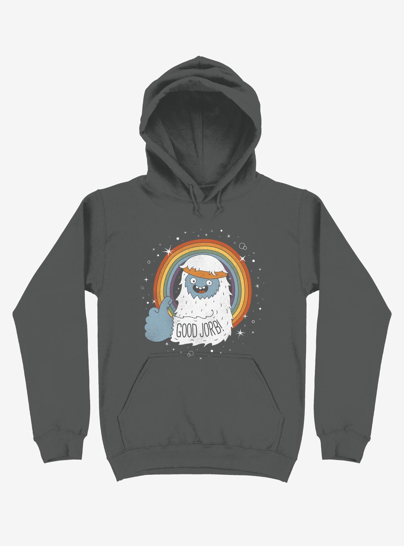 Good Jorb! Asphalt Grey Hoodie, , hi-res