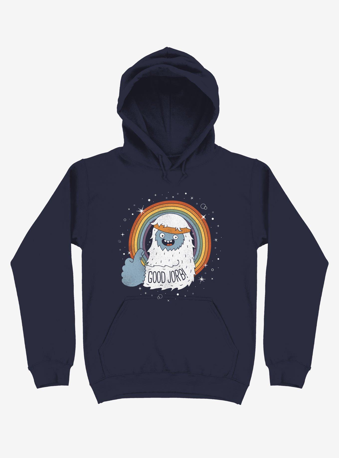Good Jorb! Navy Blue Hoodie, , hi-res