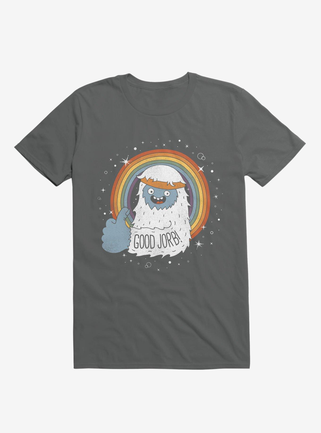 Good Jorb! Asphalt Grey T-Shirt, ASPHALT, hi-res