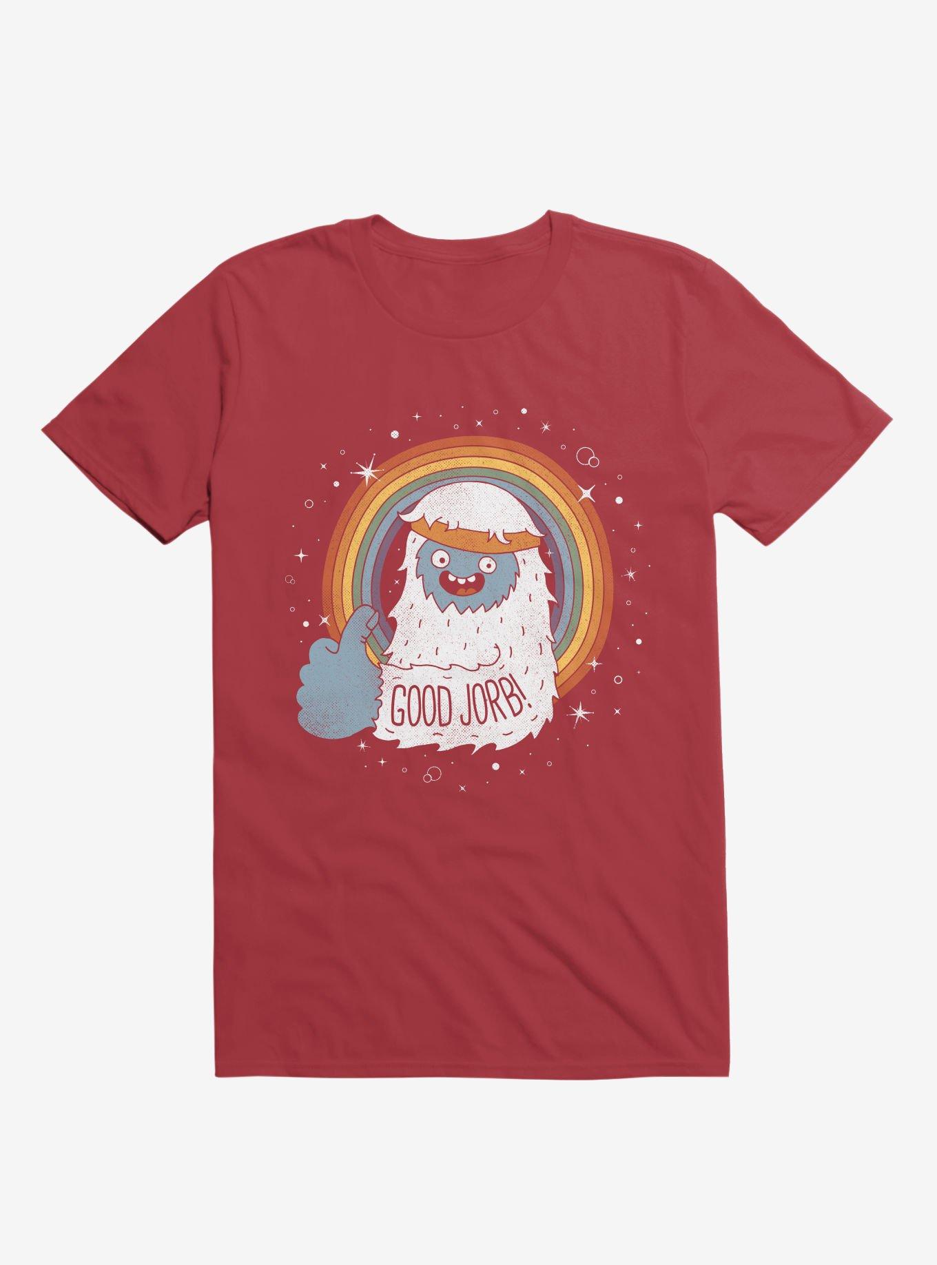 Good Jorb! Red T-Shirt, RED, hi-res