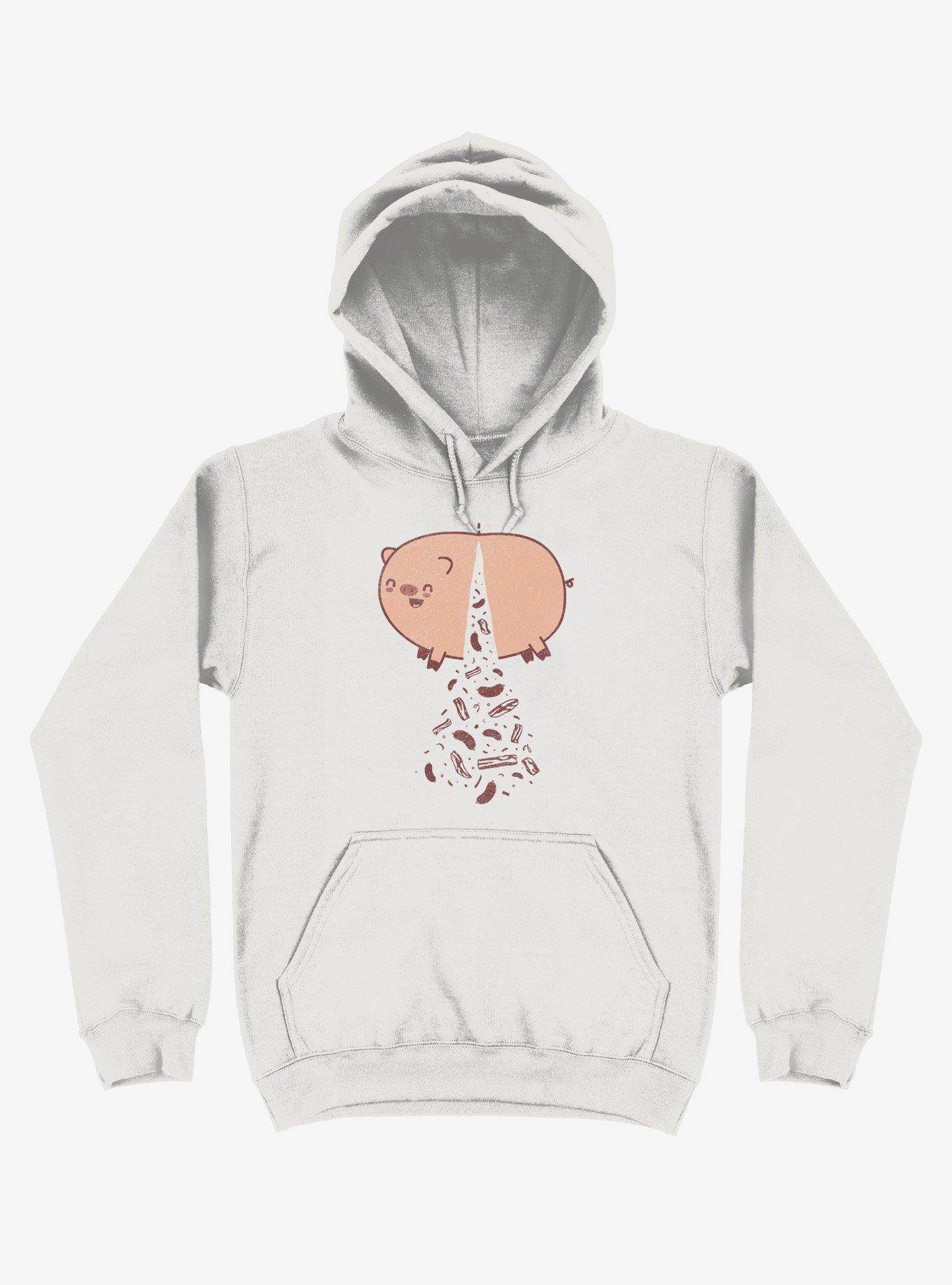 Pignata Pig White Hoodie, , hi-res