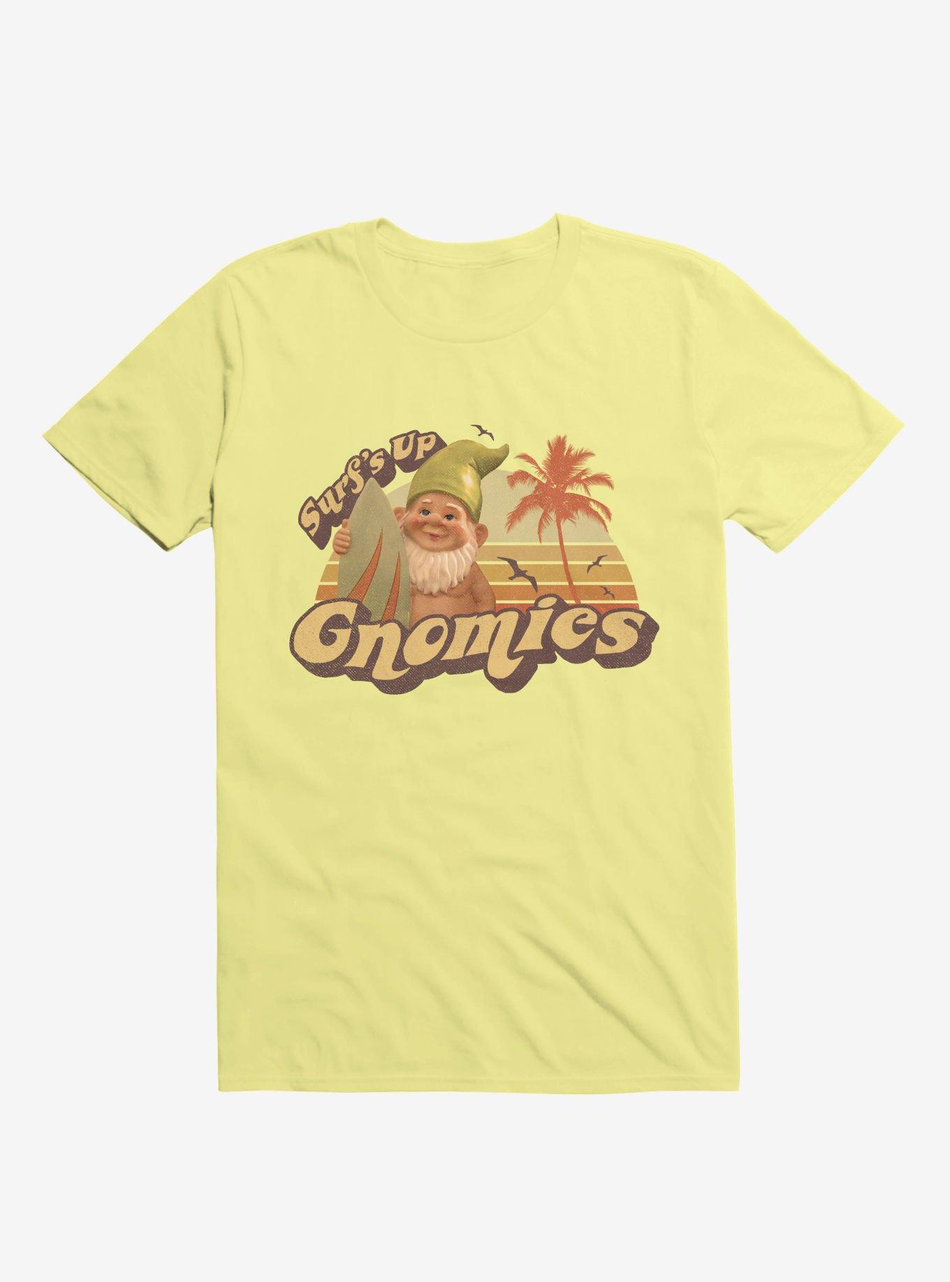 Surf's Up Gnomies Yellow T-Shirt, , hi-res