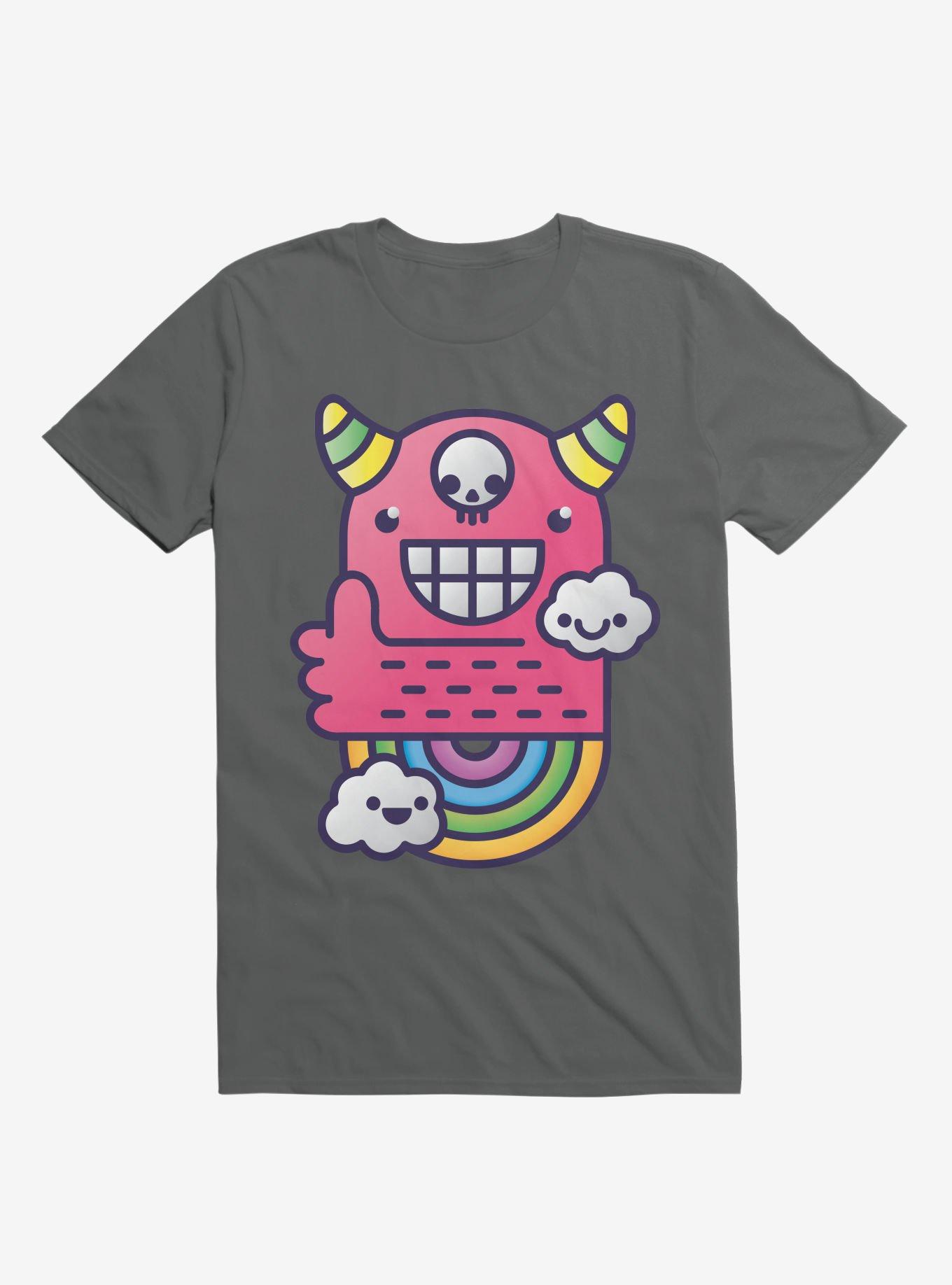 U Are Best Good Friend! Rainbow Asphalt Grey T-Shirt, , hi-res