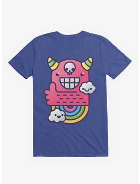 U Are Best Good Friend! Rainbow Royal Blue T-Shirt, , hi-res
