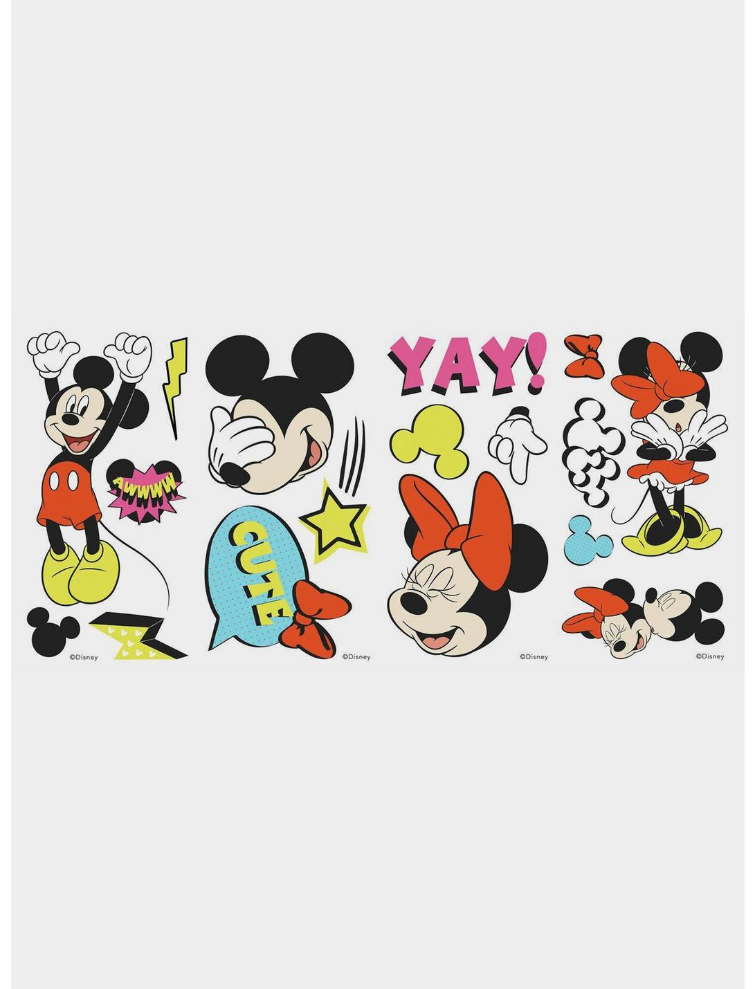 Disney Mickey And Minnie Peel And Stick Wall Decals, , hi-res
