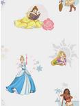 Disney Princesses White And Blue Power Peel & Stick Wallpaper, , hi-res