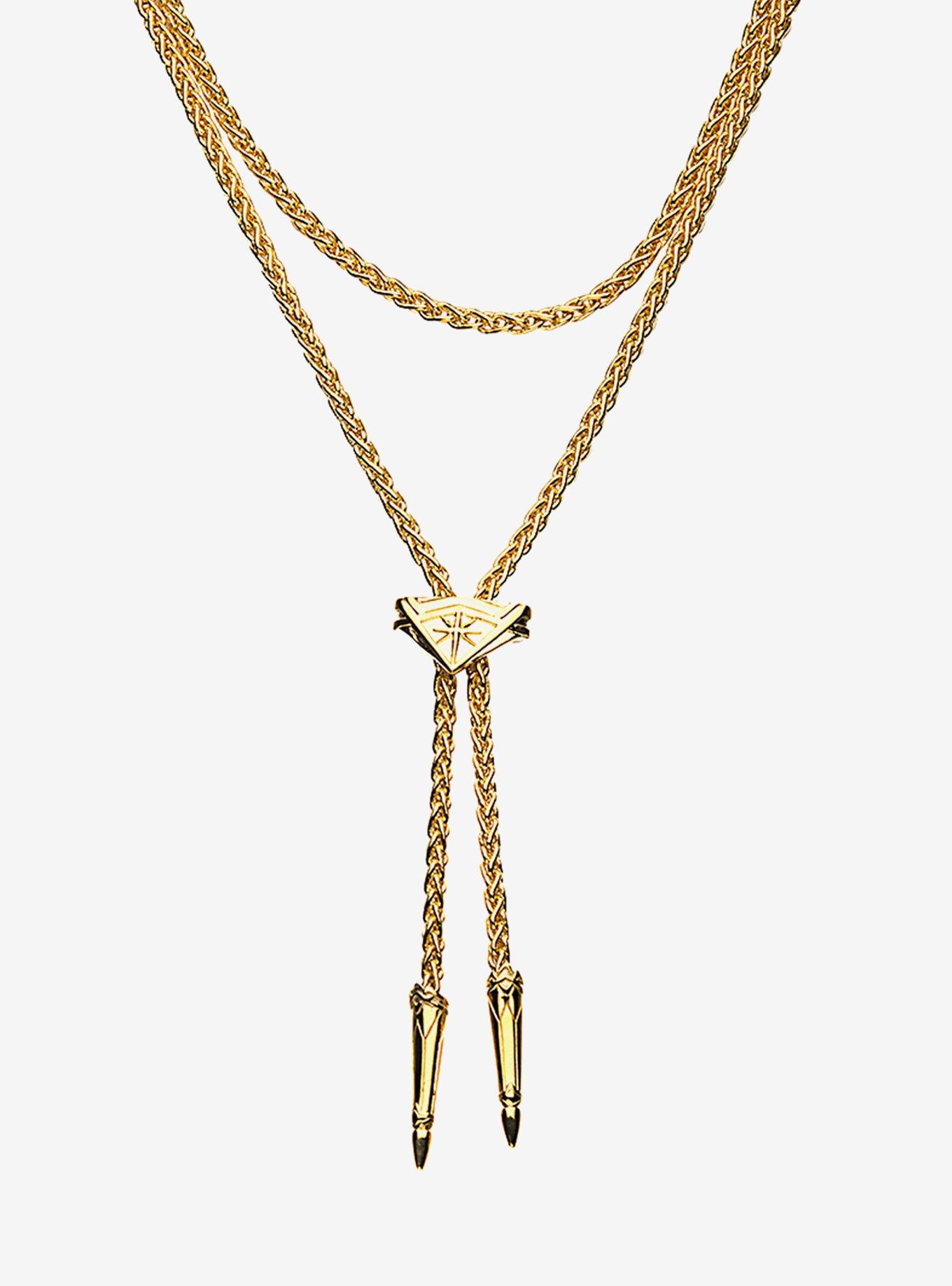 Wonder woman deals gold necklace