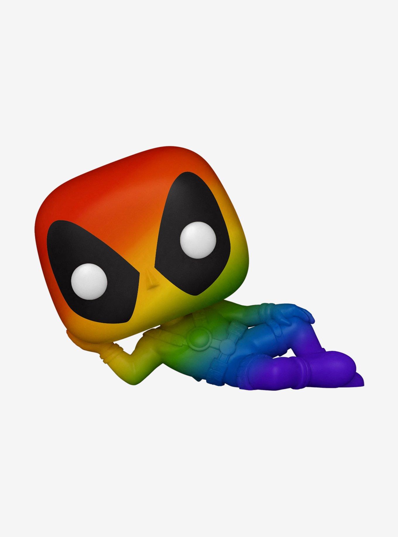 Funko Marvel Pride 2021 Pop! Deadpool (Rainbow) Vinyl Figure, , hi-res