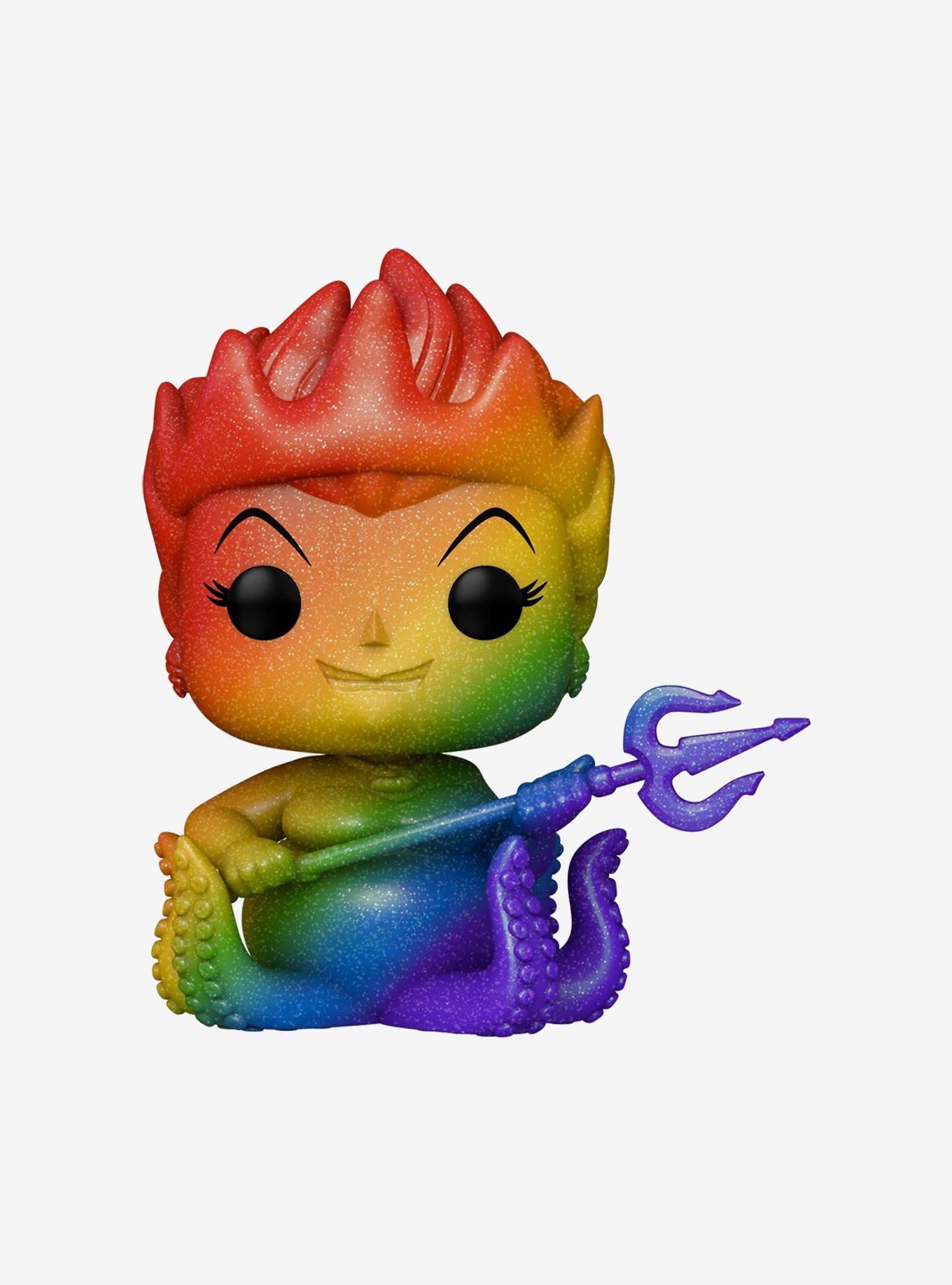 Funko Disney Pride 2021 Diamond Collection Pop! Ursula (Rainbow) Vinyl  Figure Hot Topic Exclusive