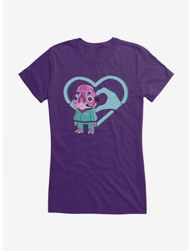 Rick And Morty Glootie Lovefinderrz Girls T-Shirt, PURPLE, hi-res