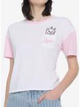 Disney The Aristocats Marie Pocket Girls Crop T-Shirt, PINK, hi-res