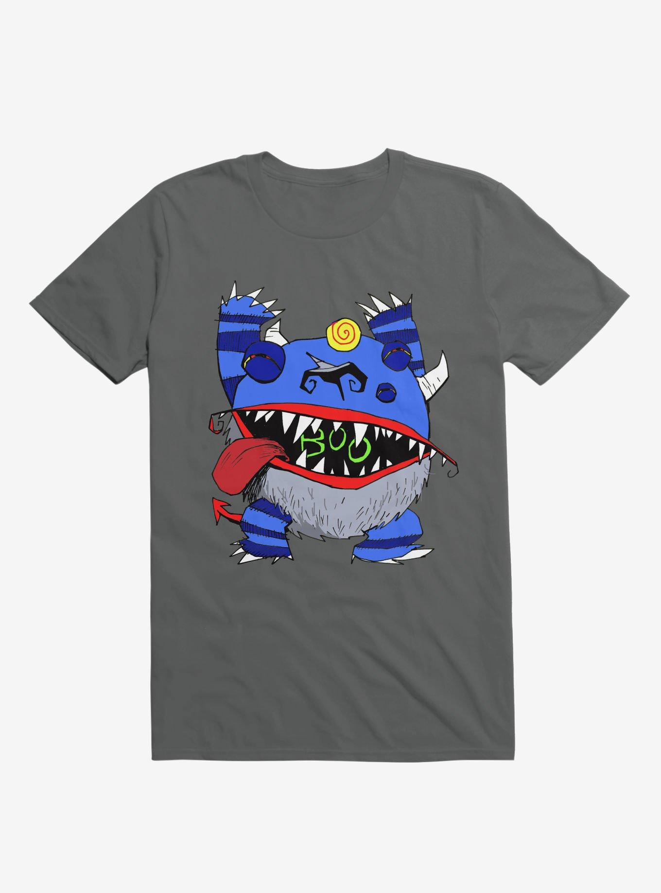 Boo Monster Bug-A-Boo Monster Asphalt Grey T-Shirt, , hi-res