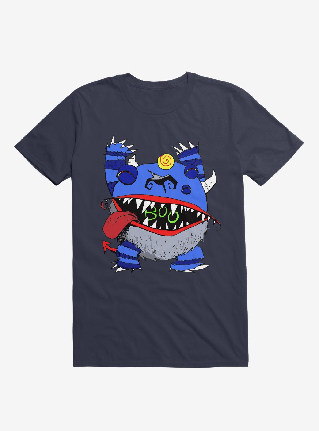 Boo Monster Bug-A-Boo Monster Navy Blue T-Shirt, , hi-res