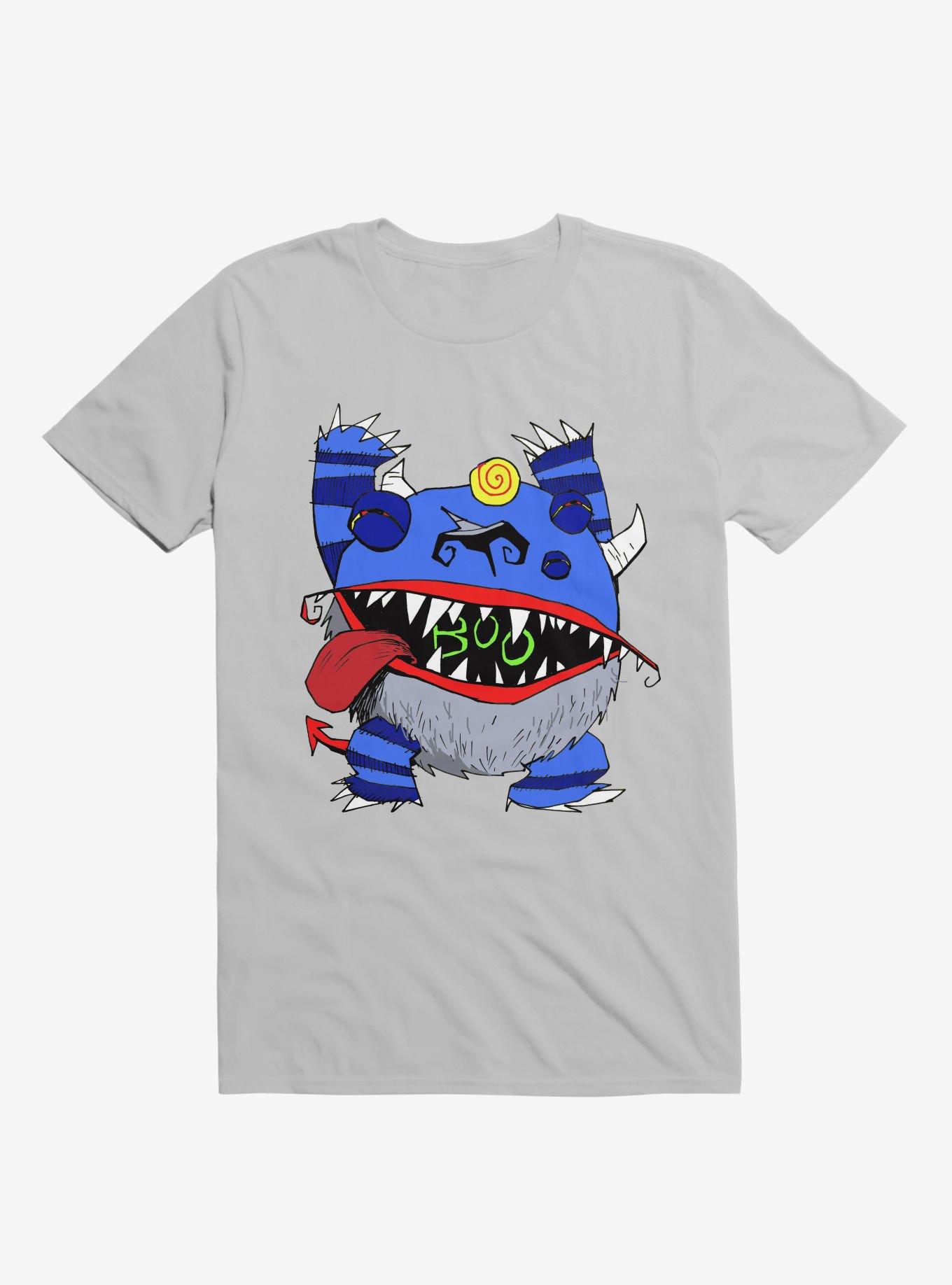 Boo Monster Bug-A-Boo Monster Ice Grey T-Shirt, , hi-res