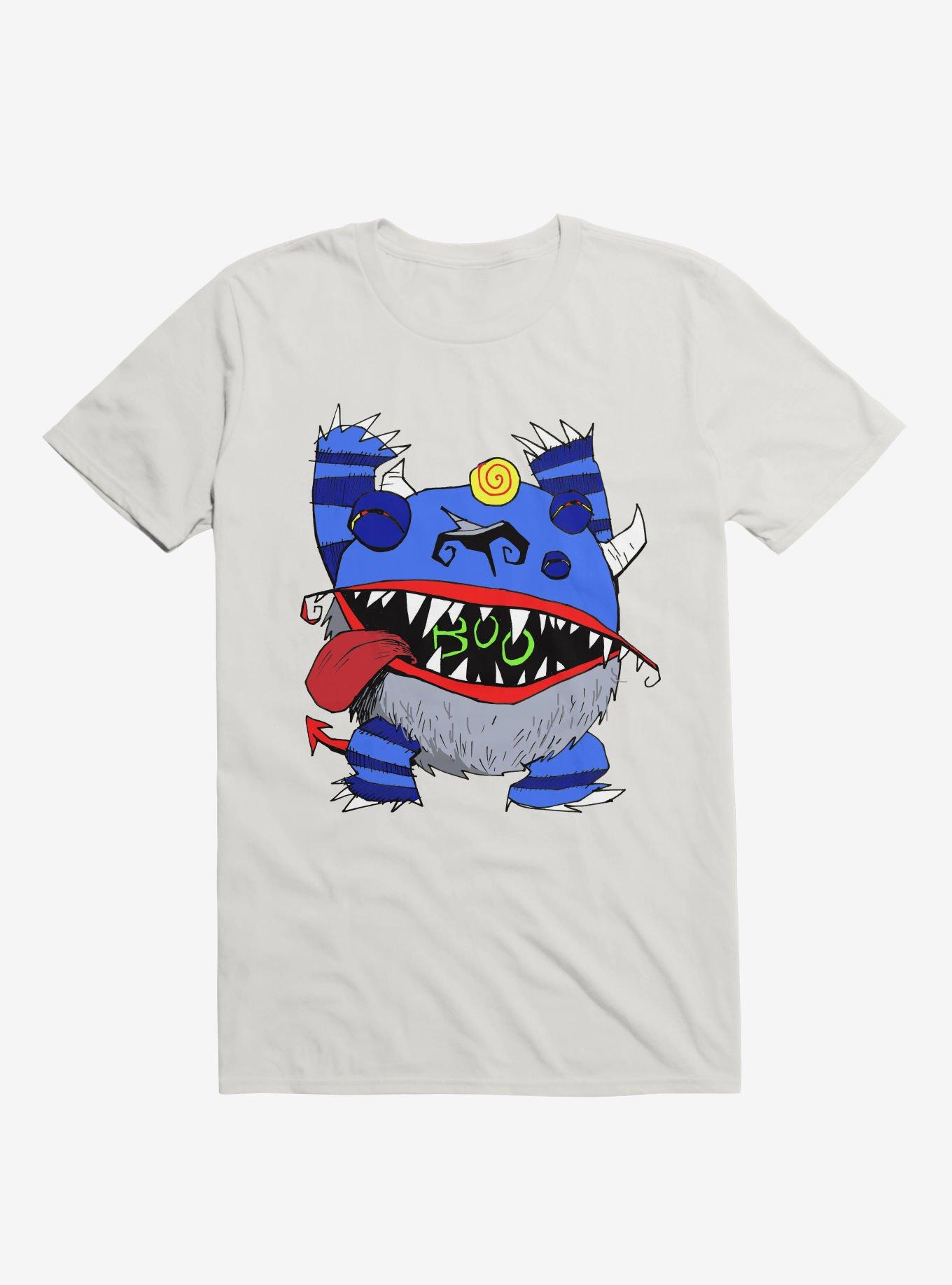 Boo Monster Bug-A-Boo Monster White T-Shirt, WHITE, hi-res