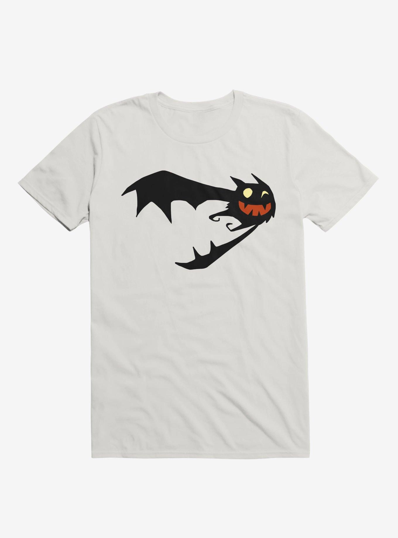 Charming Little Bat White T-Shirt, WHITE, hi-res