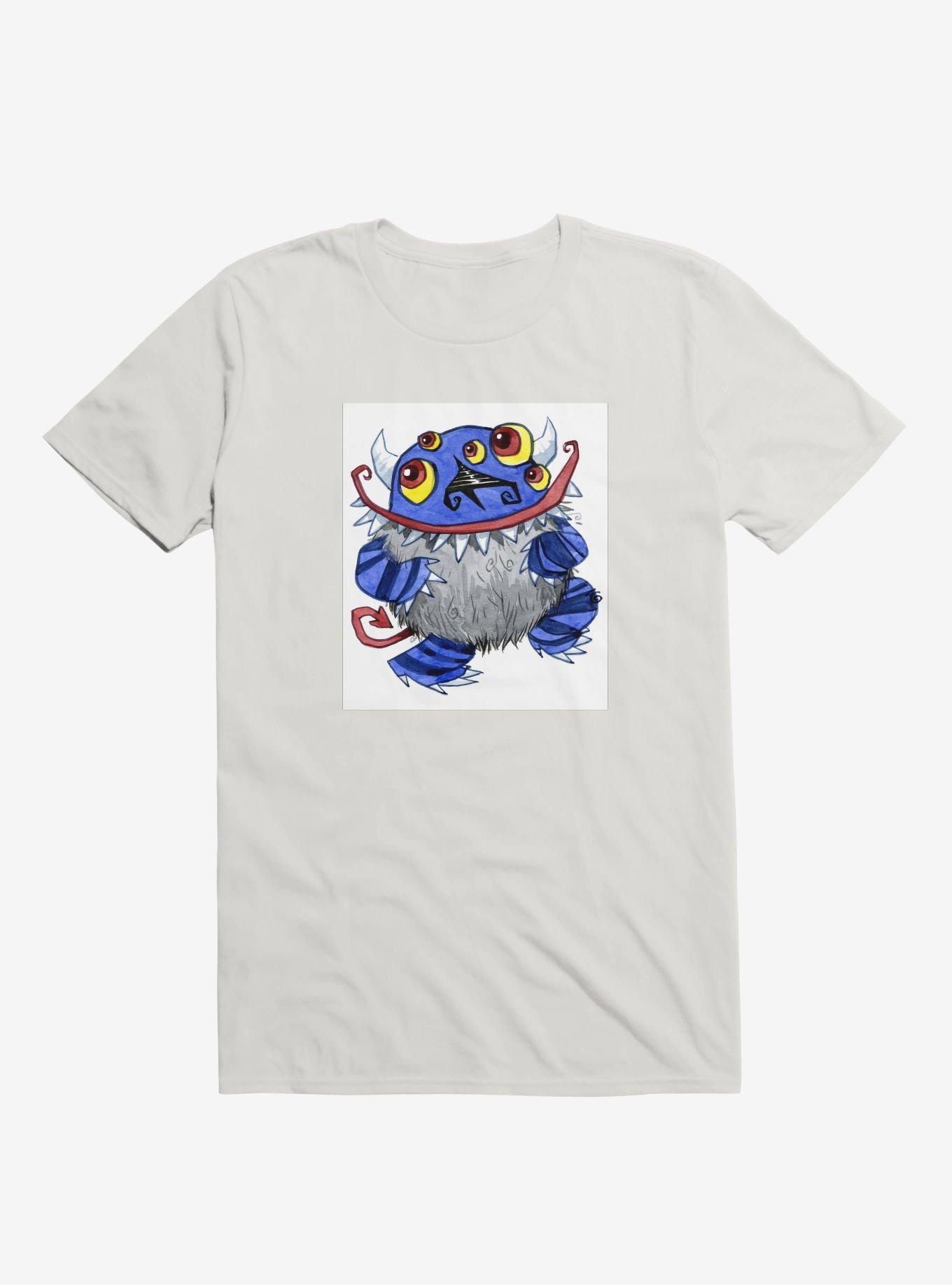 Happy Li'L Bug-A-Boo Monster White T-Shirt, , hi-res