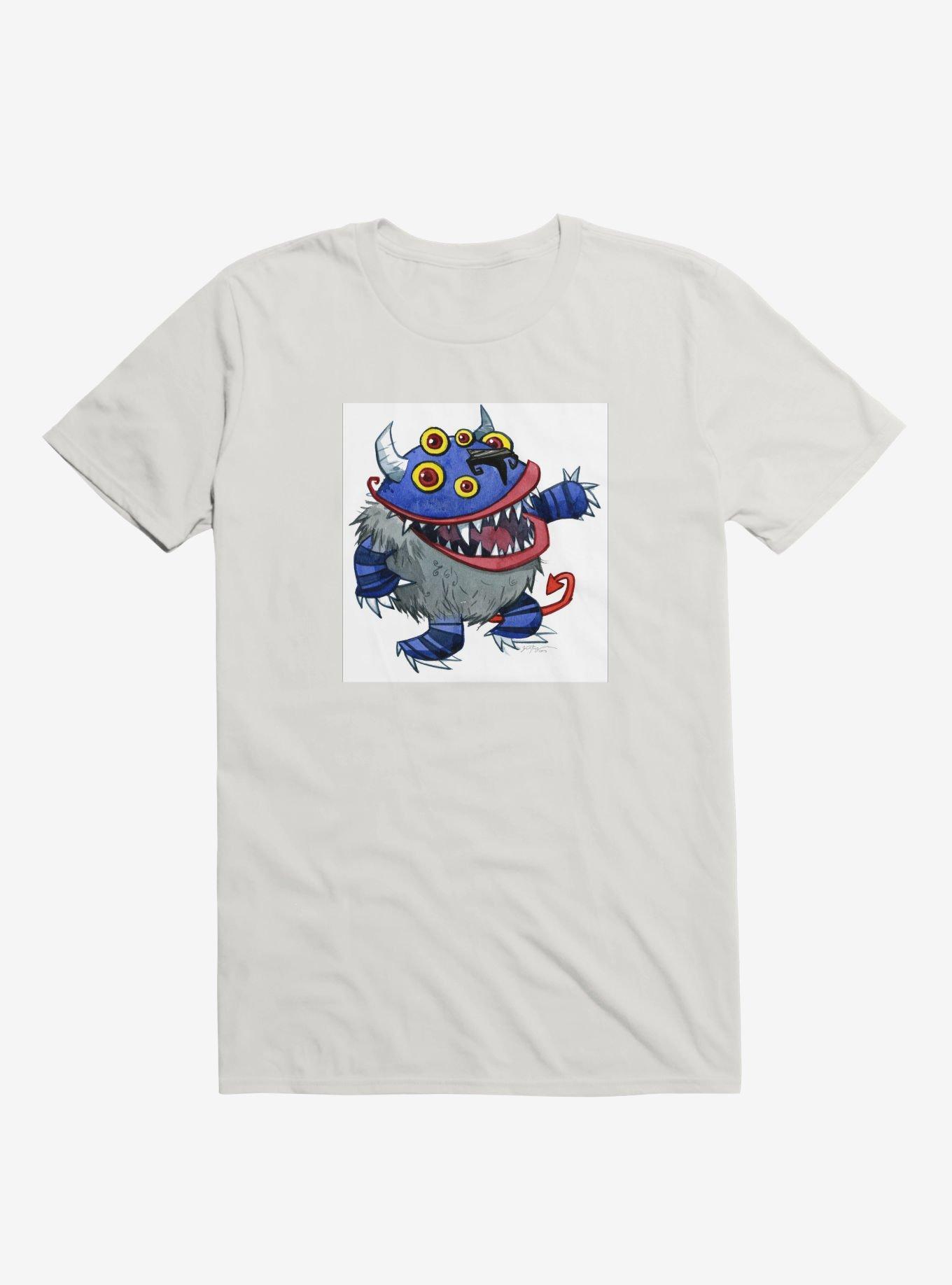 How Ya Doin'? Bug-A-Boo Monster White T-Shirt, WHITE, hi-res