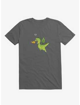 Little Green Dragon Love Asphalt Grey T-Shirt, , hi-res