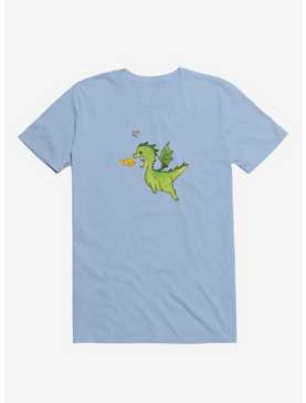 Little Green Dragon Love Light Blue T-Shirt, , hi-res