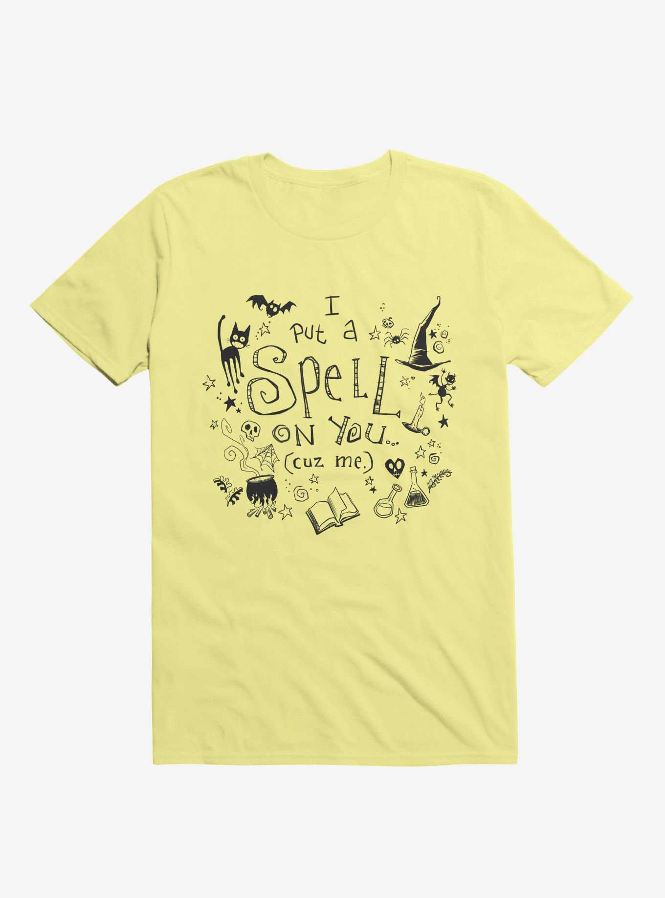 Spell On You Corn Silk Yellow T-Shirt, , hi-res