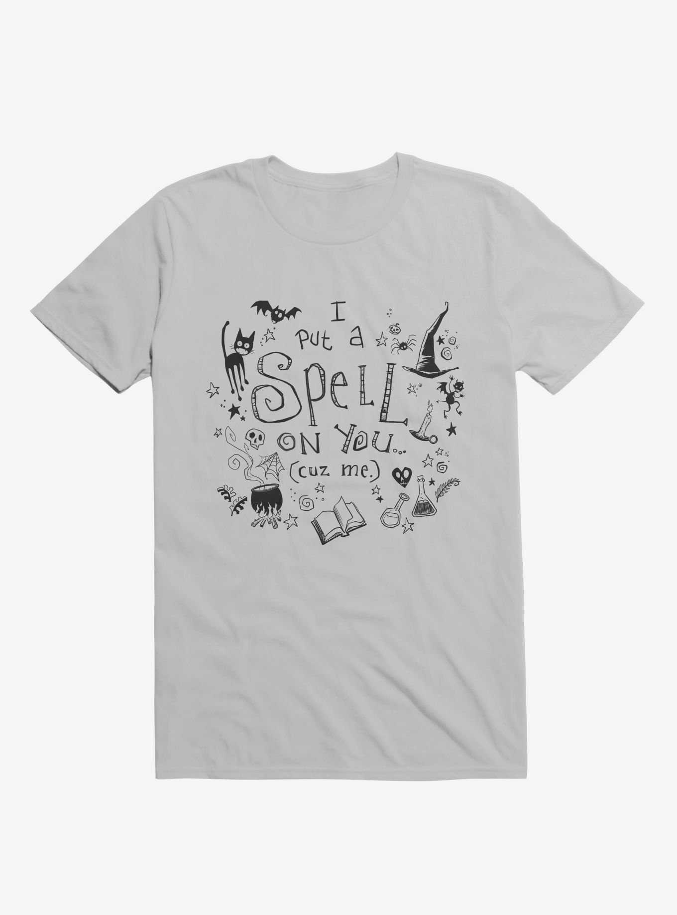 Spell On You Ice Grey T-Shirt, , hi-res