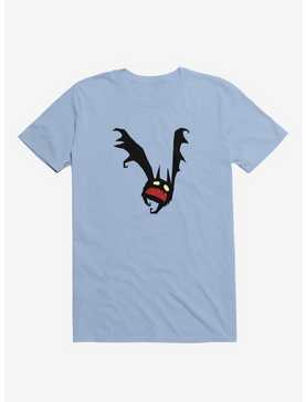 Spooky Little Bat Light Blue T-Shirt, , hi-res