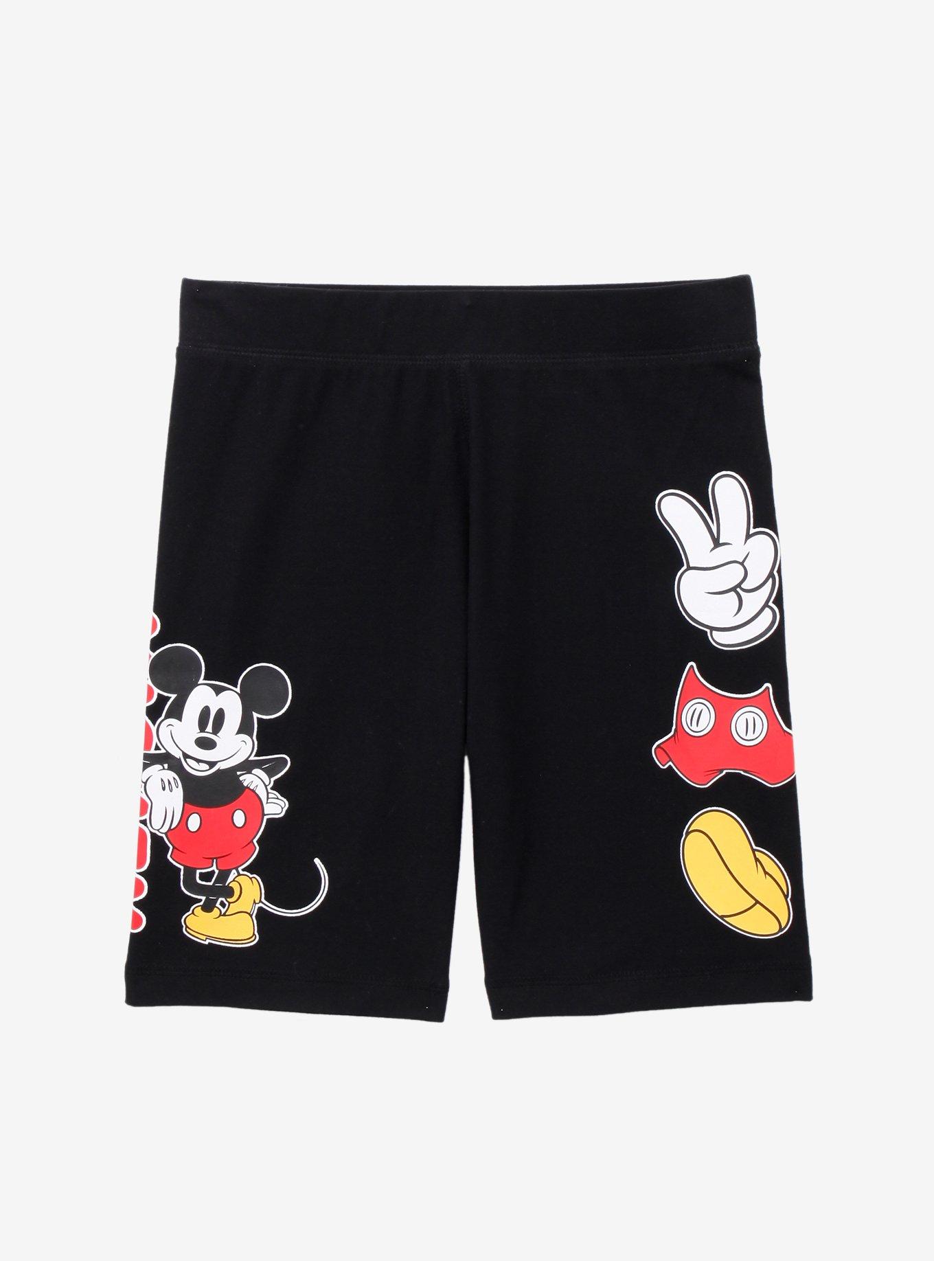 Mickey mouse hot sale biker shorts