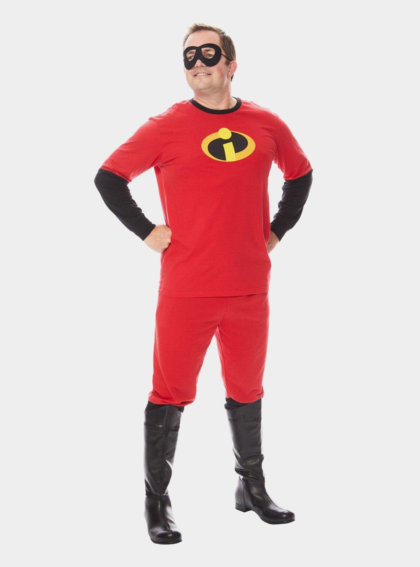 Disney Pixar The Incredibles Mr. Incredible Costume, RED, hi-res