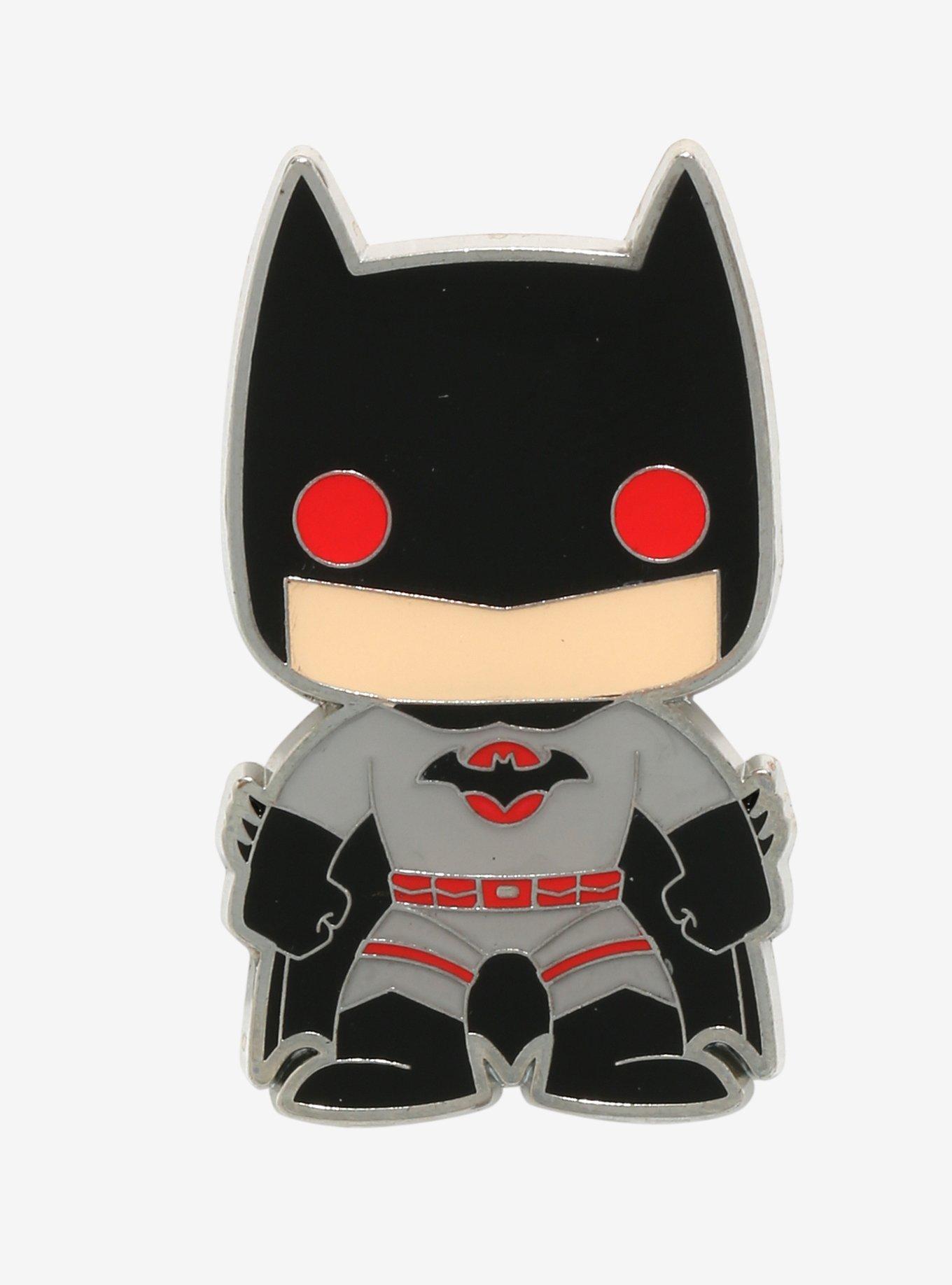 Funko DC Comics Pop! Thomas Wayne Batman From Flashpoint Enamel Pin Hot Topic Exclusive, , hi-res