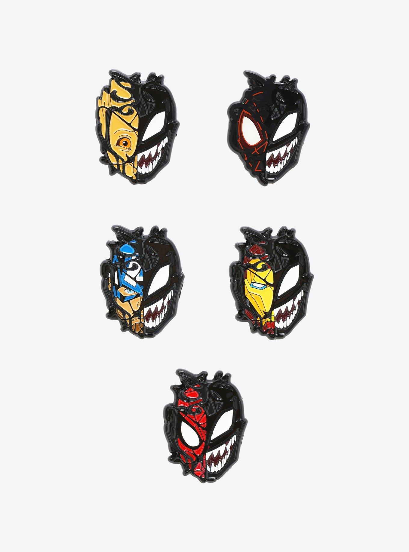 Marvel Spider-Man: Maximum Venom Blind Box Enamel Pins, , hi-res