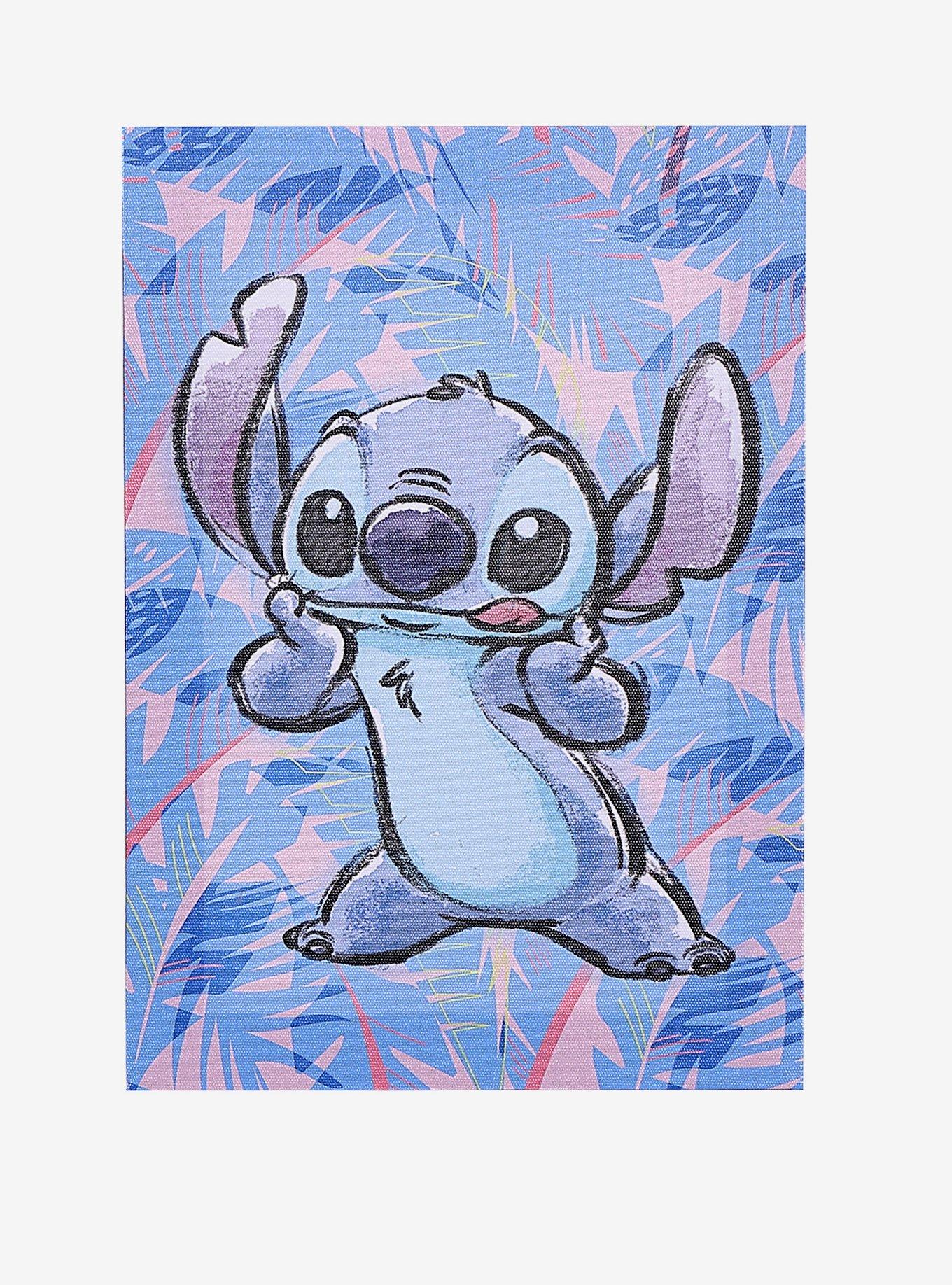 Disney Lilo & Stitch Leaves Canvas Wall Art, , hi-res